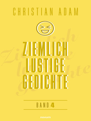 cover image of Ziemlich lustige Gedichte, Band 4